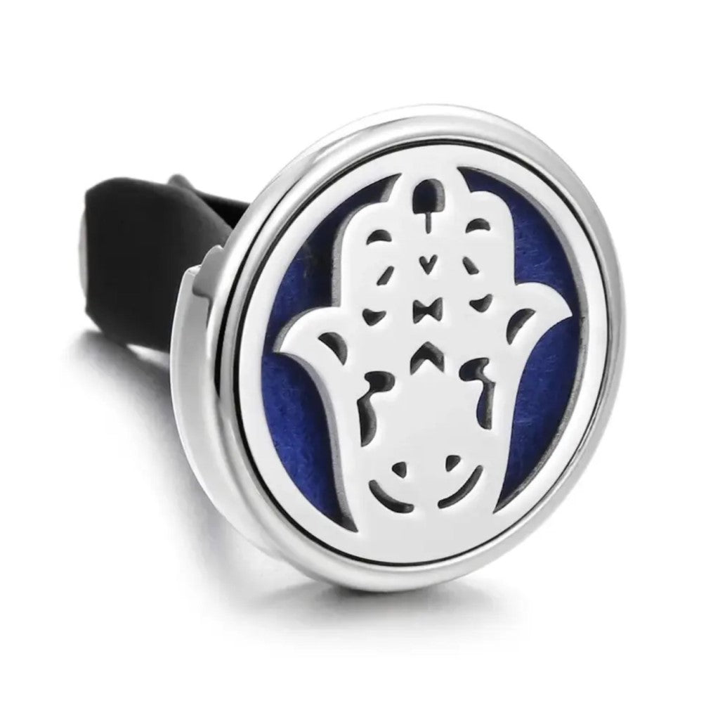 Car aroma diffuser • Hamsa car diffuser • Essential oil car diffuser • Car vent diffuser • Stainless steel car diffuser • Car accessories • Car protection charm • Gift for him • Gift for boyfriend • Gift for dad • New car gift • Men gift • Stylish Luck • Made in Israel .flower of life
מפיץ ריח לרכב • מפיץ ריח חמסה • מפיץ שמן אתרי לרכב • אקססוריז לרכב • שמירה לרכב • מתנה לגבר • מתנה לבן זוג • מתנה לרכב חדש • מתנה לאבא • סמלי מזל • Stylish Luck • מיוצר בישראל